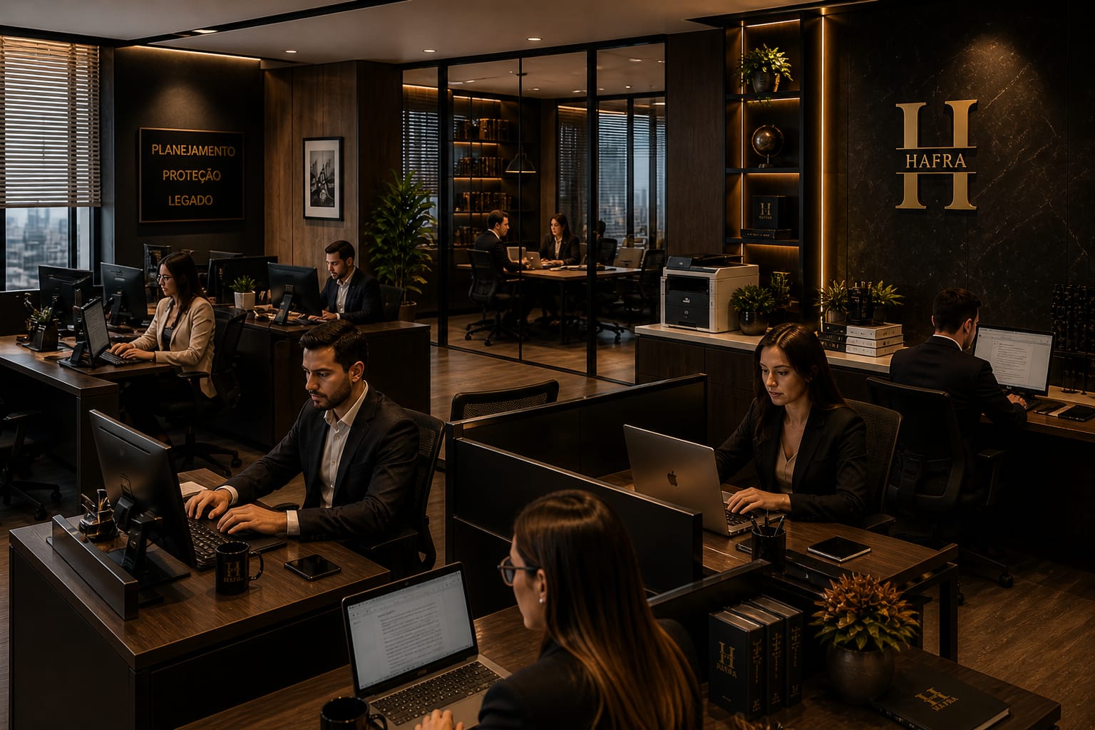 Premium corporate office